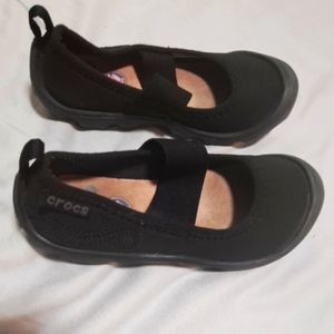 Black Crocs Sz. C 9